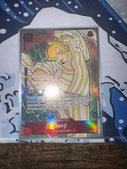 Sanji (English Version 1st Anniversary Set) OP01-013 One Piece Promo Cards Foil - Image 1