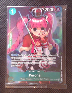 One Piece Perona OP09-034 Illustration Box Vol. 4 Promo Holo Sealed - Image 1