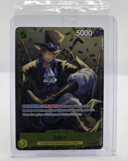 Sabo - One Piece - Promo Card Foil - Tin Pack Vol.2 - English - Exclusive Sealed - Image 1