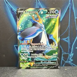 Pokemon Empoleon V 145/163 Swsh05 Battle Styles Ultra Rare Full Art Holo Card - Image 1