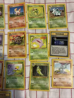 Vintage 21 Card Pokemon Lot 1995 - Image 3