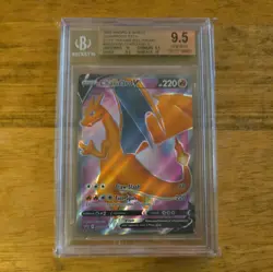 Charizard SWSH050 Champions Path Promo BGS 9.5 MINT Pokemon Card - Image 1