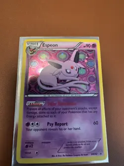 Pokemon TCG Espeon Black Star Promos BW92 Holo Card 2013 - LP - Image 1