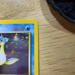 Lapras Fossil Holo Unlimited Card 10/62 LP Condition - Image 4