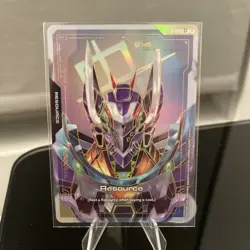 GUNDAM CARD GAME RESOURCE CARD - GFreD R-025 C++ FOIL - GD03 STEEL REQUIEM - Image 1