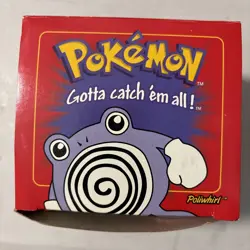 VTG Pokemon POLIWHIRL 23K Gold Plated Trading Card 1999 Burger King Promo SEALED - Image 2
