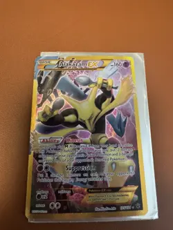 Alakazam EX Secret Rare Holo Pokemon Card TCG Fates Collide 125/124 - Image 2