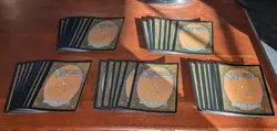 MTG: Unfinity BORDERLESS FOIL Space-ic Lands, NM 40 Basic Lands Mixed Card Lot!! - Image 4