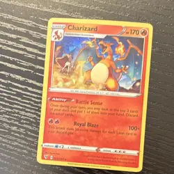 Pokemon Charizard 11/108 Evolutions Ice Holo Rare 150HP 200 Attack Trading Card - Image 1