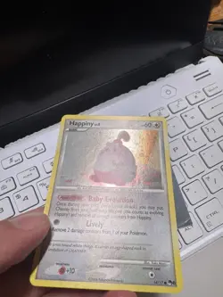 Happiny - 14/17 - Pokemon Pop Series 8 Holo Card LP - Image 4