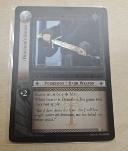 Denethor's Sword 18O4 - Lord Of The Rings - Trading Card Game - Ultra RARE - Image 1
