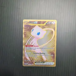 Pokemon Mew ex 205/165 Scarlet & Violet 151 METAL Full Art Holo Card - Image 1
