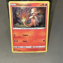 Pokemon Charmander Battle Styles Black Star Promo SWSH092 - Image 1