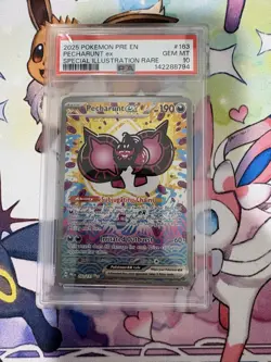 2025 POKEMON PRE EN-PRISMATIC EVOLUTIONS #163 PECHARUNT EX PSA 10 - Image 4
