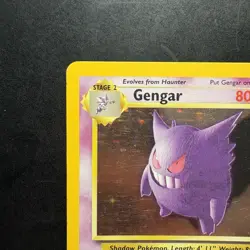 Pokemon Vintage Holo Gengar 5/62 Fossil WoTC 1999 - Image 2