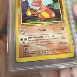 PSA 8 CHARMELEON 2002 POKEMON LEGENDARY COLLECTION #37 MINT - Image 3