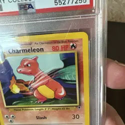 PSA 8 CHARMELEON 2002 POKEMON LEGENDARY COLLECTION #37 MINT - Image 5