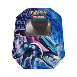 Pokemon TCG Suicune Raikou Entei Legendary Beasts Empty Collector Tin 2012 - Image 1