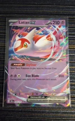 Latias Ex 076/191 SV: Surging Sparks Double Rare Holo Pokemon TCG - Image 1