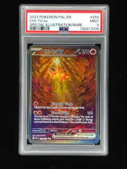 Chi-Yu ex 259 Pokemon Paldea Evolved PSA 9 🔥🔥🔥 - Image 1