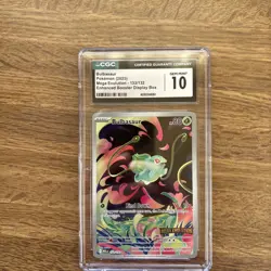 CGC 10 - Bulbasaur 133/132 Stamped Box Topper Pokemon Mega Evolution Gem Mint B - Image 1