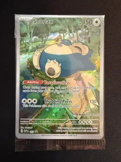 Snorlax [Stamped] - 051 - SV: Scarlet & Violet - Promo - Pokemon Center - SEALED - Image 1