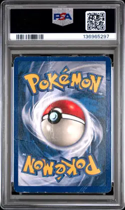 PSA 1 PR 1999 SHADOWLESS Base Set Poliwrath 13/102 Holo Foil Pokemon - Image 2
