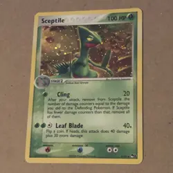 Pokemon Pop Series 1 Holo Sceptile 4/17 - Image 1