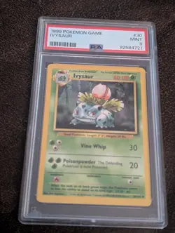 1999 Pokemon Game IVYSAUR #30 PSA 9🔥 - Image 1