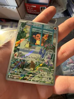 Pokemon TCG Charmander Scarlet & Violet Promo Pokemon Center Stamped Near Mint - Image 3