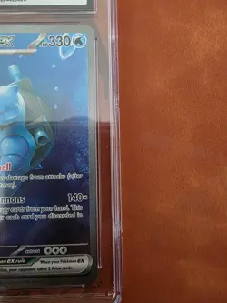 Blastoise ex 200/165 Pokemon Scarlet & Violet 151 SIR CGC Gem Mint 10 🚀💎🔥 - Image 4