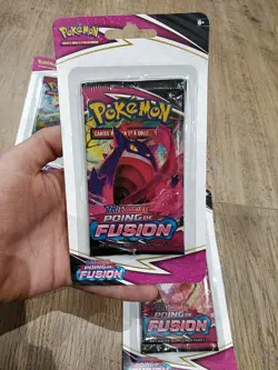 Pokemon Artset 4 Boosters Blister Poing de Fusion Neuf Scelle FR Fra. Art set - Image 2