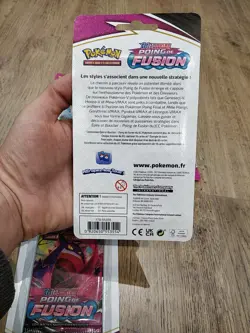 Pokemon Artset 4 Boosters Blister Poing de Fusion Neuf Scelle FR Fra. Art set - Image 5