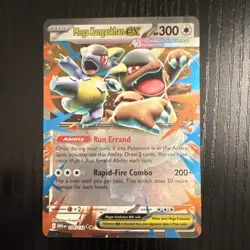 Pokemon Mega Kangaskhan EX Me01: Mega Evolution 104/132 Holo Double Rare 300HP - Image 1