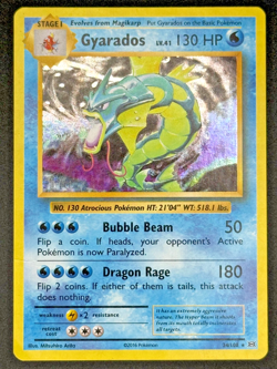 Gyarados 34/108 Pokemon TCG XY - Evolutions Holo Rare Moderately Played - Image 1