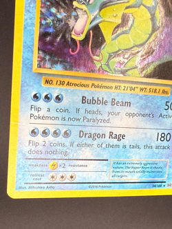 Gyarados 34/108 Pokemon TCG XY - Evolutions Holo Rare Moderately Played - Image 5
