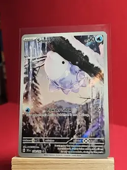 Pokemon TCG SV05 Temporal Forces Snom 168/162 Illustration Rare Holo - Image 3