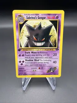 Sabrina's Gengar - 1st Edition - 29/132 Gym Challenge - Pokemon TCG - 2000 - Image 1