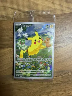 Pokemon TCG Scarlet & Violet Black Star Promo: Pikachu SVP 088 - New & Sealed - Image 1