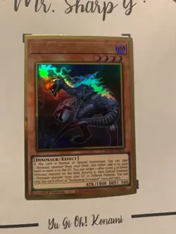 SOULEATING OVIRAPTOR - 1st EDITION MGED-EN015 ENGLISH Yu-Gi-Oh! CARD ULTRA GOLD - Image 3