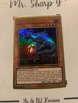 SOULEATING OVIRAPTOR - 1st EDITION MGED-EN015 ENGLISH Yu-Gi-Oh! CARD ULTRA GOLD - Image 5