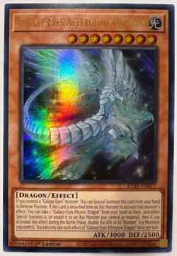 Yugioh! Galaxy-Eyes Afterglow Dragon - RA01-EN017 - Ultra Rare - NM/M - Image 1