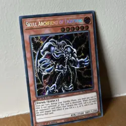 Skull Archfiend of Lightning SGX3-ENE01 Secret Rare - LP - YuGiOh - Image 2