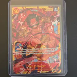 Gol.D.Roger OP09-118 Secret Rare Foil Emperors New World One Piece CCG - Image 1
