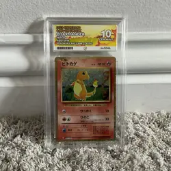 ACE 10 Charmander Holo Classic 001/032 Ace Label Japanese Graded Card - Image 1