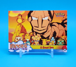 Pokemon Card - A Great Day 58 - Pikachu's Vacation - Topps - Image 1