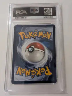 Pokemon Mega Evolution Bulbasaur Illustration Rare Card 133/132 English PSA 10 - Image 2