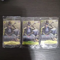Sabo P-073 One Piece Promo Card Foil (Sealed)Tin Pack Vol.2 English- set of 3 - Image 1