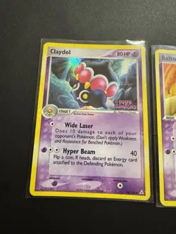 Pokemon Cards TCG Lot Claydol & Baltoy Ex Holon Phantoms - Image 2