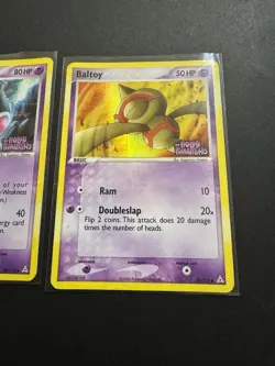 Pokemon Cards TCG Lot Claydol & Baltoy Ex Holon Phantoms - Image 3